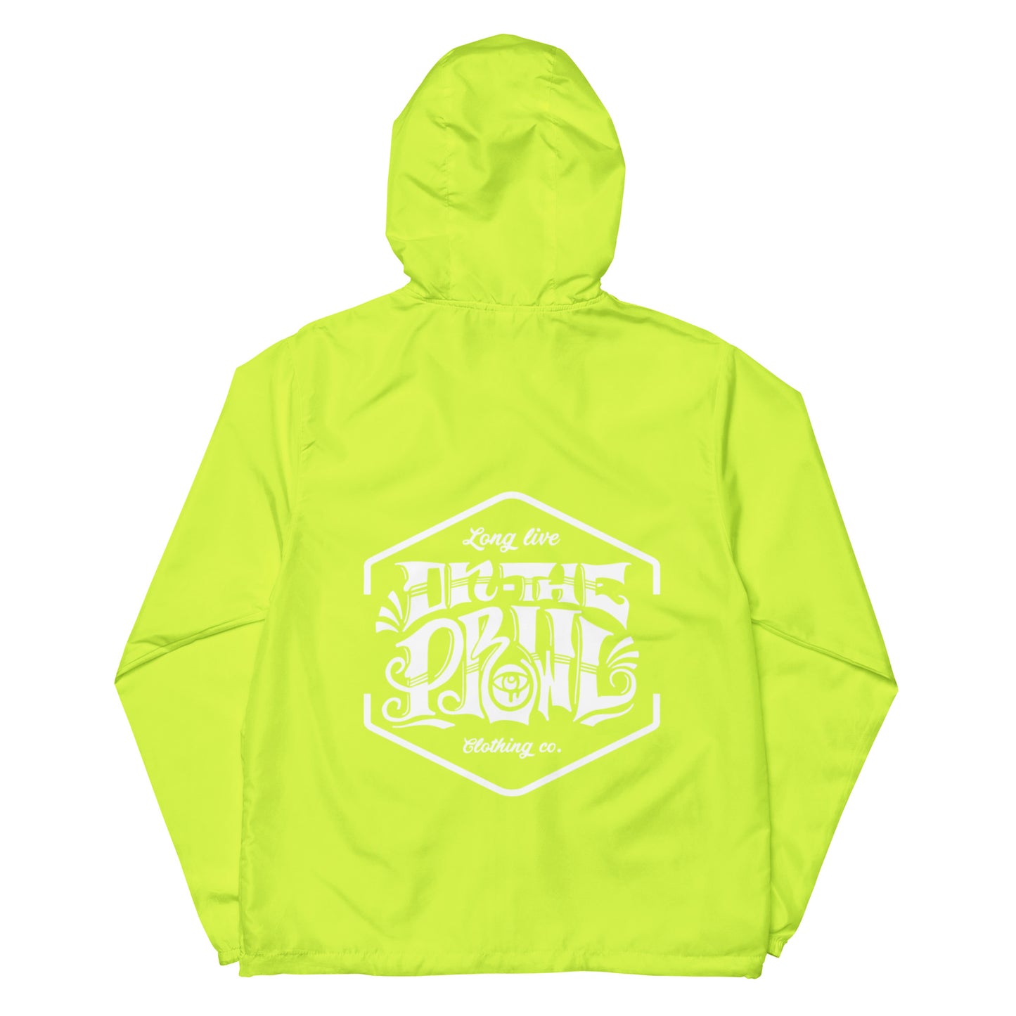 Unisex lightweight zip up windbreaker